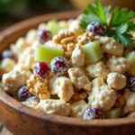 Cranberry Walnut Chicken Salad Recipe (Easy, Creamy & Healthy)