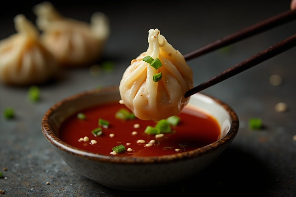 Crispy Chicken Dumplings Potstickers Easy Homemade Recipe