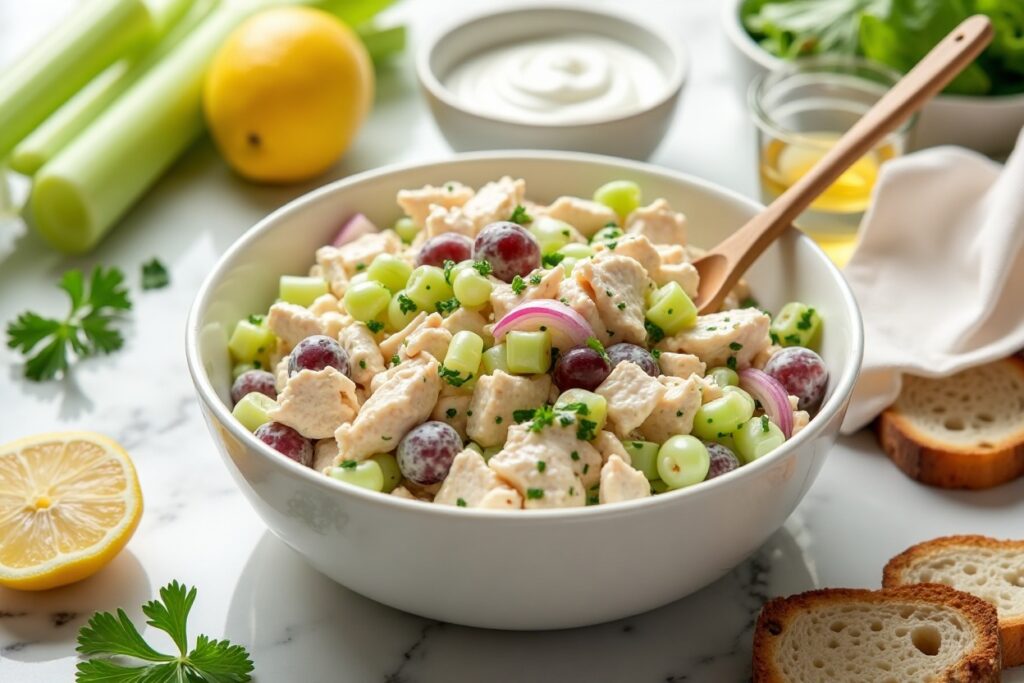 Greek Yogurt Chicken Salad Light & Creamy Healthy