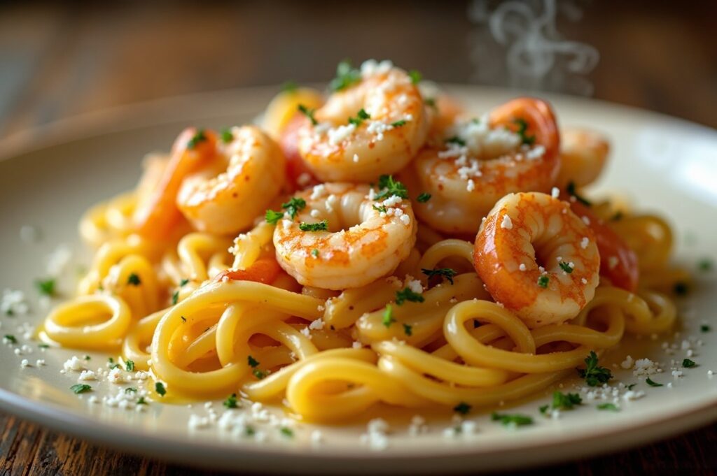 Garlic Butter Shrimp Scampi Pasta Recipe Easy Restaurant Style Dinner