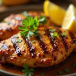 Maple Mustard Grilled Chicken Sweet Tangy Juicy BBQ Recipe