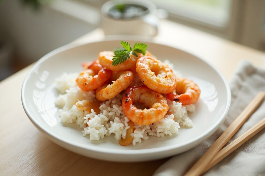 Sticky Honey Garlic Shrimp Recipe Easy 15 Minute Dinner