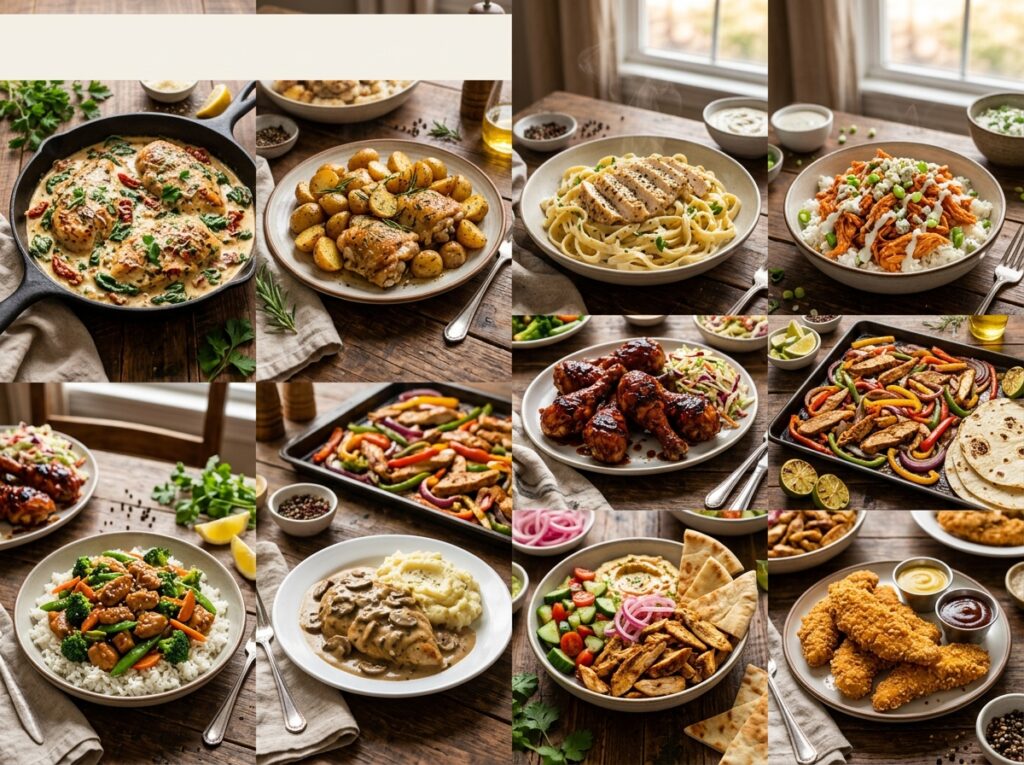 20 Chicken Recipes for Dinner: Easy, Flavorful Meals Your Family Will Love