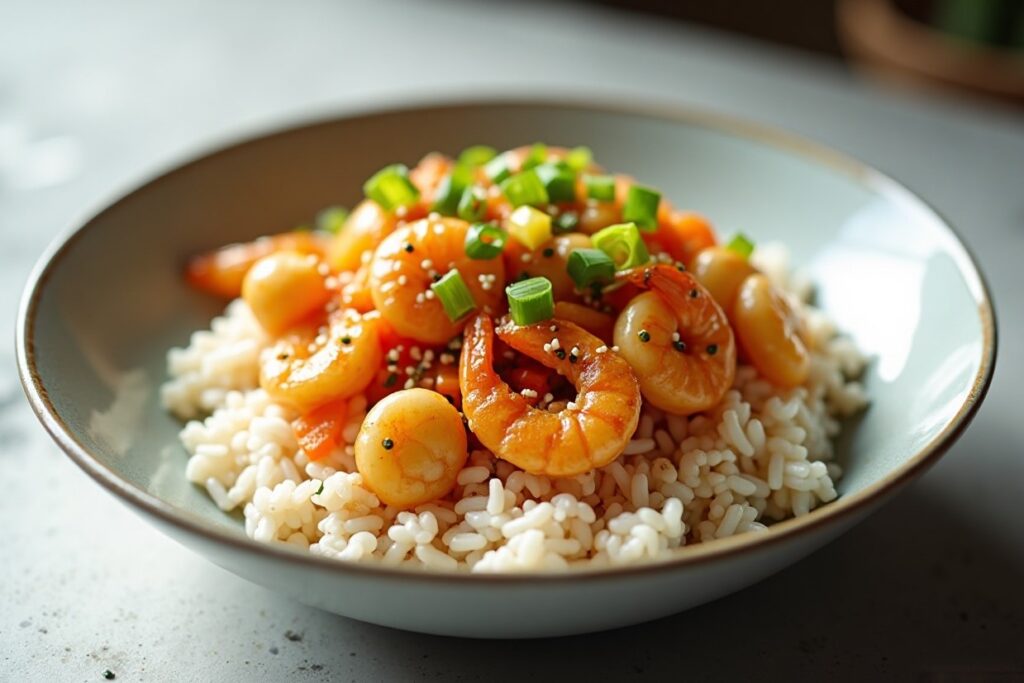10 Minute Garlic Shrimp Stir Fry Recipe Better Than Takeout Healthy Easy Dinner