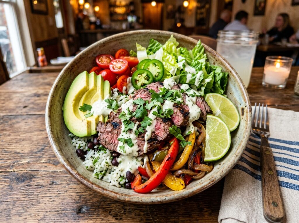 Ultimate Grilled Steak Fajita Bowl Recipe for Easy High Protein Dinner