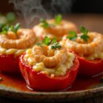 Shrimp Stuffed Peppers Recipe Easy Healthy Baked Dinner