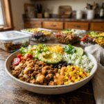 Healthy Turkey Taco Meal Prep Bowl Easy High Protein Lunch Recipe