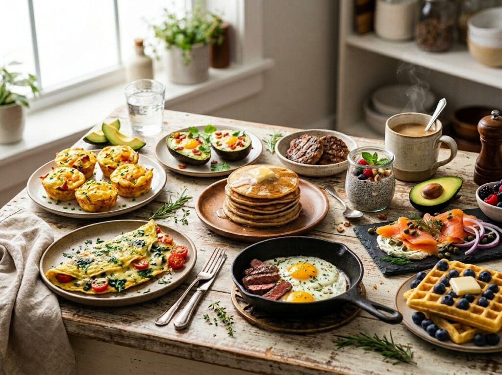 30 Keto Breakfast Ideas Easy Low Carb Recipes for Busy Mornings