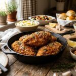 Baked Crunchy Hot Honey Chicken Recipe Crispy Sweet and Spicy Oven Baked Dinner