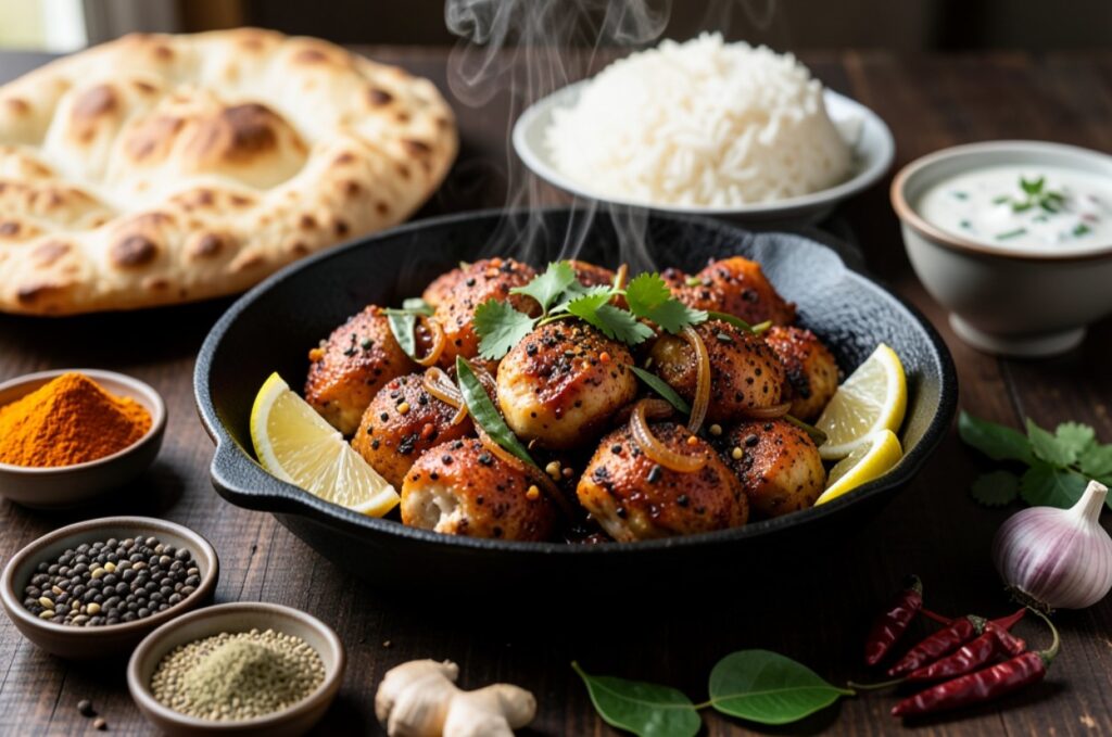 Easy Chicken Chukka Recipe Authentic South Indian Dry Chicken Fry