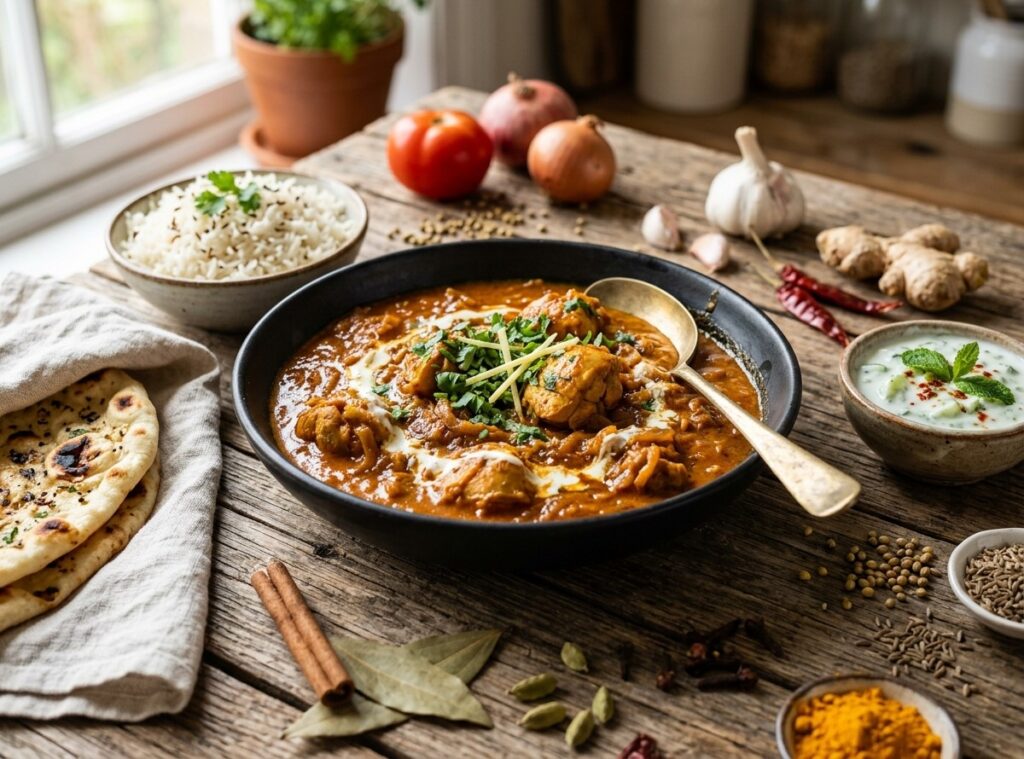 Easy Chicken Curry Recipe Rich Creamy Homemade Indian Style Curry