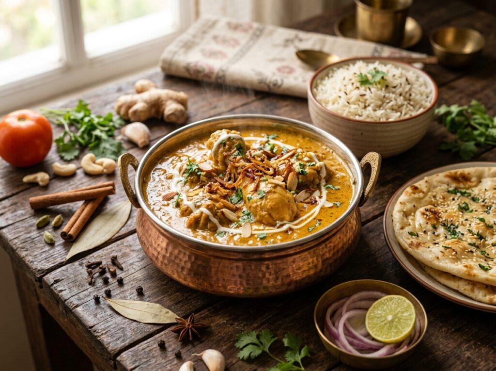 Authentic Chicken Nababi Gravy Recipe Creamy Royal Indian Chicken Curry