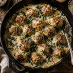 Chicken Florentine Meatballs