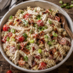 Chicken Ranch Pasta Salad