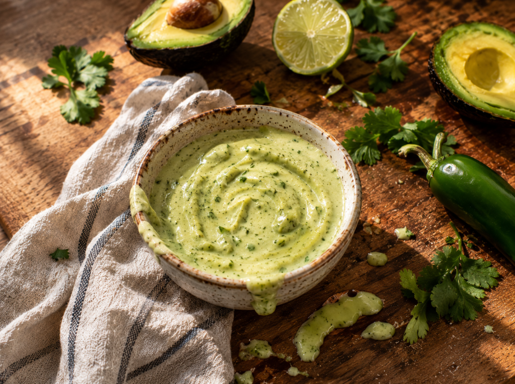 Creamy Avocado Sauce