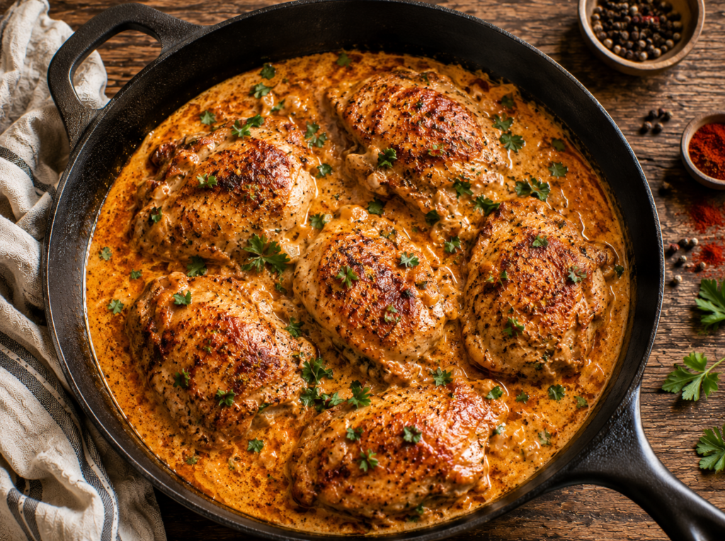 Creamy Paprika Chicken