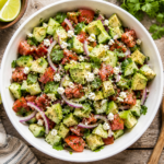 Easy Cucumber Tomato Avocado Salad Recipe – Fresh & Ready in 10 Minutes