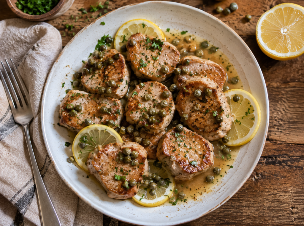 Pork Tenderloin Piccata Recipe You’ll Make on Repeat