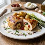 Sun Dried Tomato Mozzarella Stuffed Chicken Breast Recipe Easy Juicy Dinner