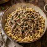 Beef Stroganoff
